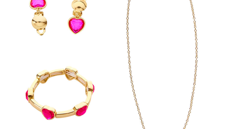 Widmann SRL Sieraden set in goudkleur kids