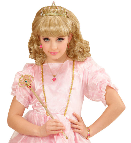 Widmann SRL Sieraden set in goudkleur kids