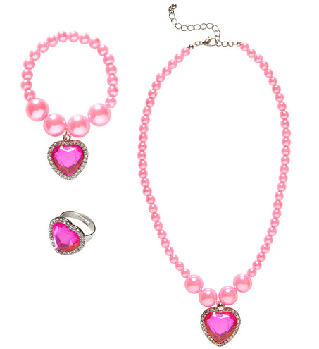 Widmann SRL Sieraden set voor kids in roze