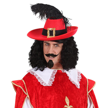 Widmann SRL Sik en snor musketier opplakbaar