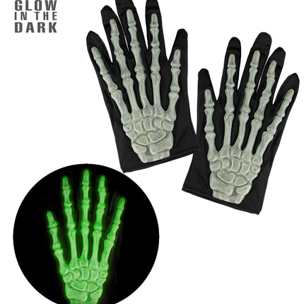 Widmann SRL Skelet handschoenen met botten