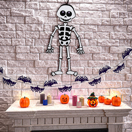 Widmann SRL Skelet hangdecoratie 53cm