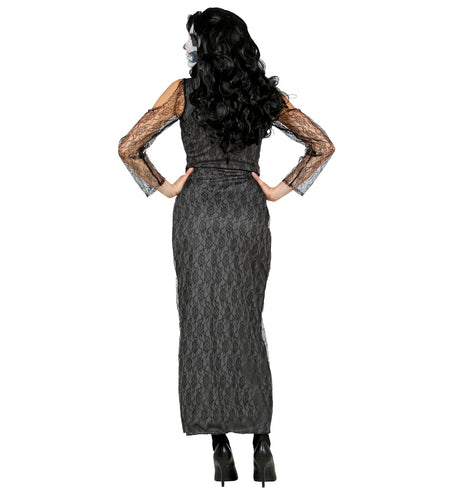 Widmann SRL Skelet jurk lang met kant