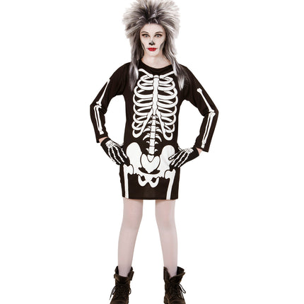 Widmann SRL Skelet jurkje bones