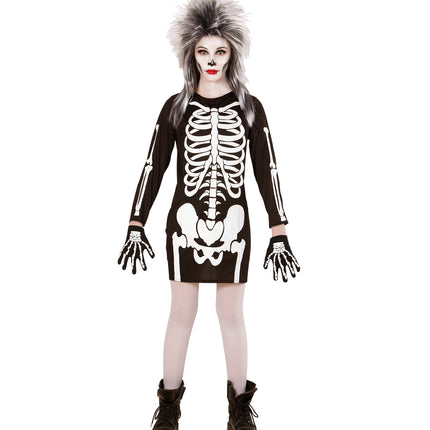 Widmann SRL Skelet jurkje bones