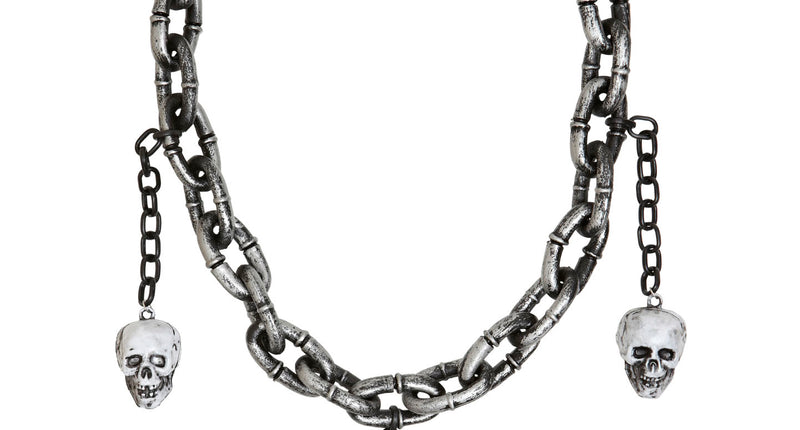 Widmann SRL Skelet ketting met 3 schedels