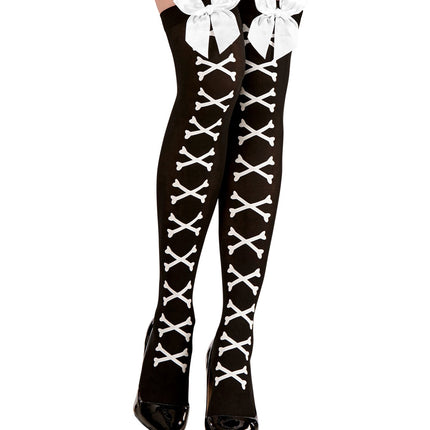 Widmann SRL Skelet kousen met botten