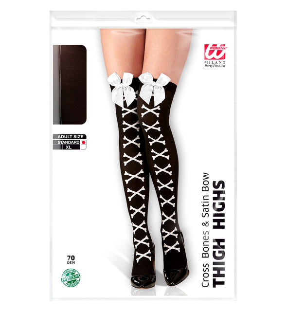 Widmann SRL Skelet kousen met botten