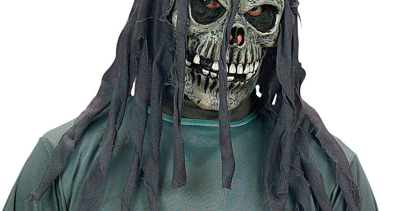 Widmann SRL Skelet masker met haren kind