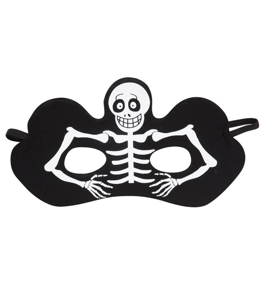 Widmann SRL Skelet oogmasker met geraamte