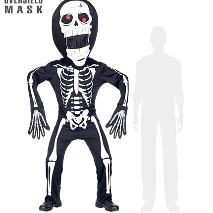 Widmann SRL Skelet pak met groot hoofd