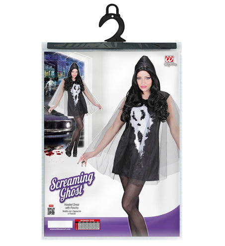 Widmann SRL Skelet pak schreeuwende geest dames
