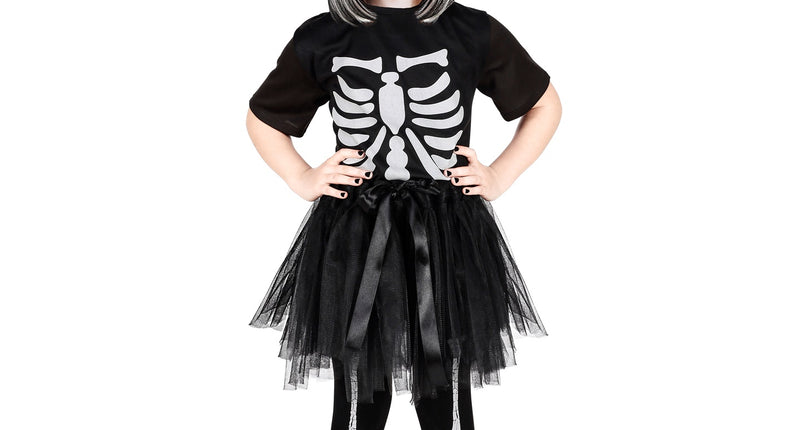 Widmann SRL Skelet pakje Merel meisje