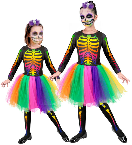 Widmann SRL Skelet regenboog kind