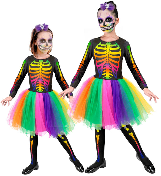 Widmann SRL Skelet regenboog kind