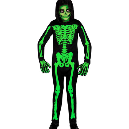 Widmann SRL Skelet voor jongens en meisjes groen