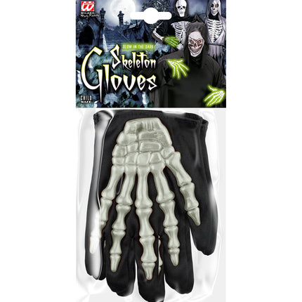 Widmann SRL Skelethandschoenen 3D G.I.D. kinderen