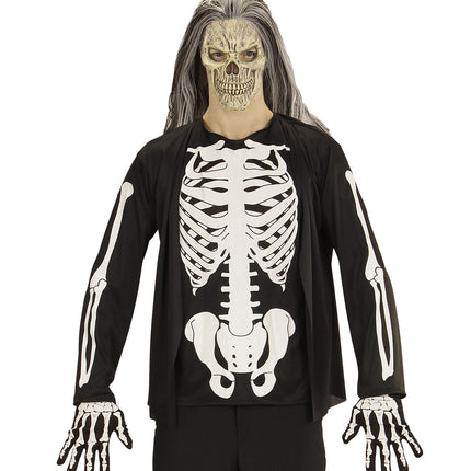 Widmann SRL Skeleton shirt voor Halloween