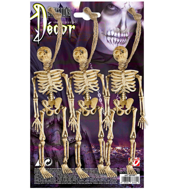 Widmann SRL Skeletten decoratie met touw