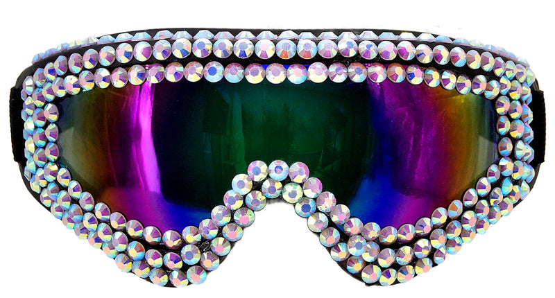 Widmann SRL Skibril met strass steentjes