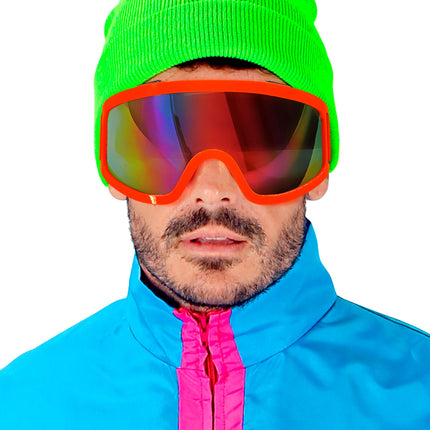 Widmann SRL Skibril neon oranje