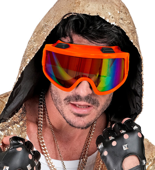 Widmann SRL Skibril neon oranje