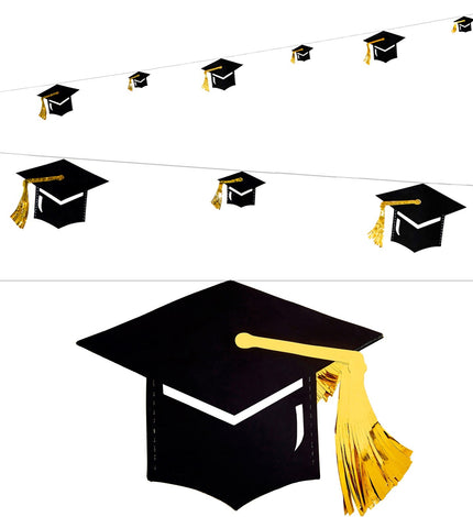 Widmann SRL Slingers met geslaagden hoedjes voor fuifjes