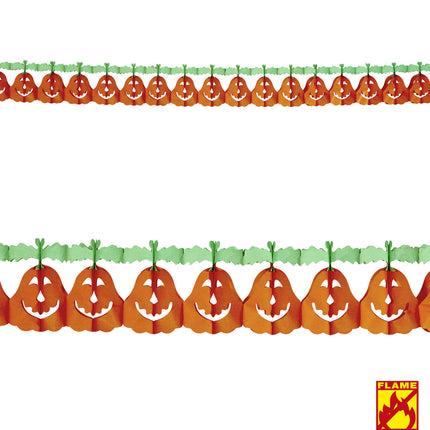 Widmann SRL Slingers met pompoenen decortaie