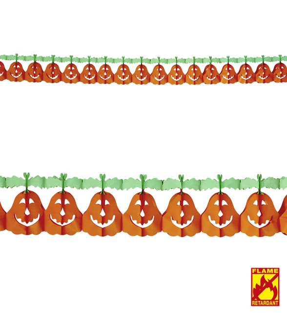 Widmann SRL Slingers met pompoenen decortaie