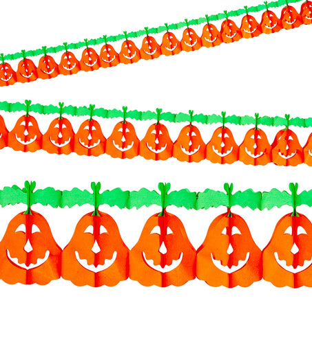 Widmann SRL Slingers met pompoenen decortaie