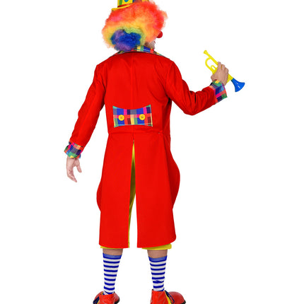 Widmann SRL Slipjas clown rood heren