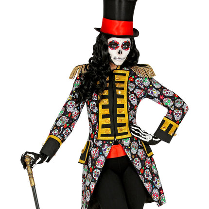 Widmann SRL Slipjas day of dead schedels dames