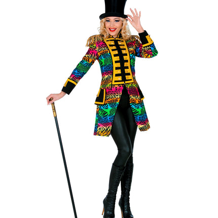 Widmann SRL Slipjas disco zebra jaren 80 dames