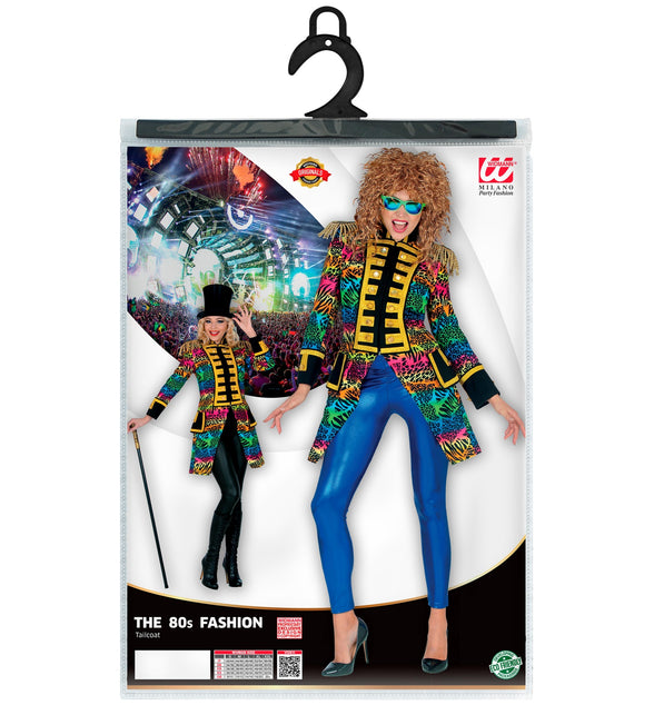 Widmann SRL Slipjas disco zebra jaren 80 dames