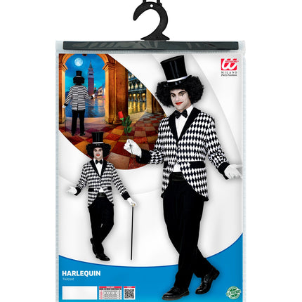 Widmann SRL Slipjas harlekijn heren