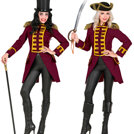 Widmann SRL Slipjas rood/ bordeaux dames