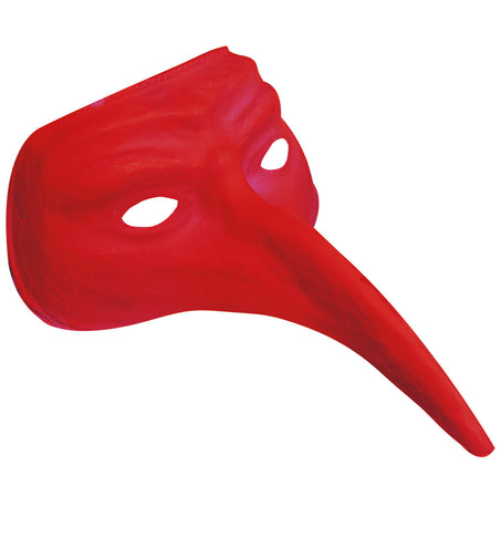 Widmann SRL Snavel masker rood Venetiaans