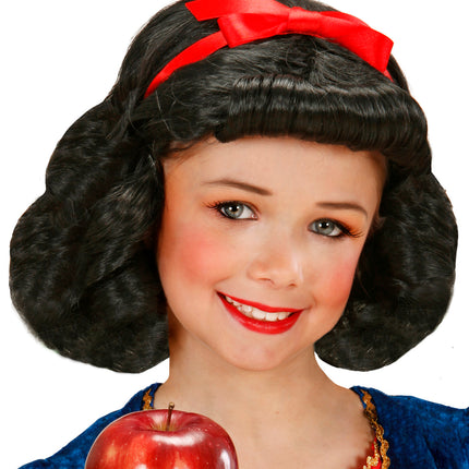 Widmann SRL Sneeuwwitje pruik Bella