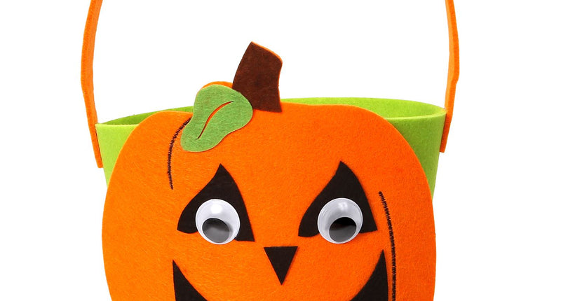 Widmann SRL Snoeptasje pompoen emmer halloween