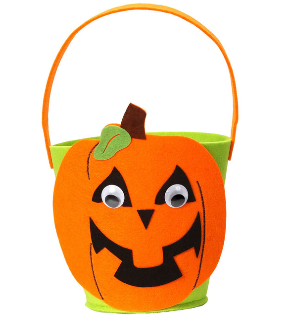 Widmann SRL Snoeptasje pompoen emmer halloween