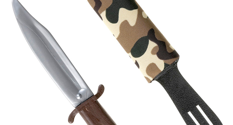 Widmann SRL Soldaten dolk in camouflage schede