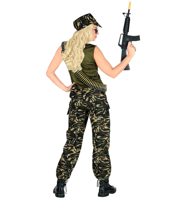 Widmann SRL Soldaten kostuum dames