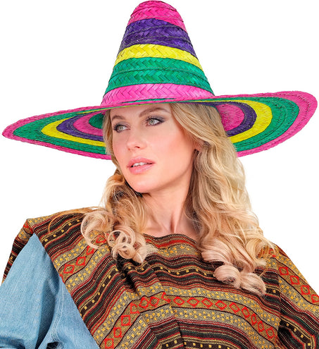 Widmann SRL Sombrero 50cm veelkleurig Annie