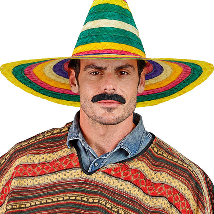 Widmann SRL Sombrero 50cm veelkleurig Hannie