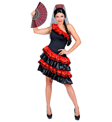 Widmann SRL Spaanse Senorita jurk dames