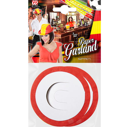 Widmann SRL Spaanse vlag slingers