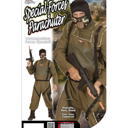 Widmann SRL Special Force parachute pakken