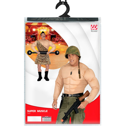 Widmann SRL Spierballen shirt dikmaak spierbundel