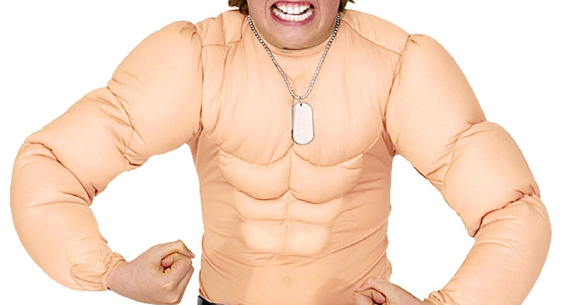 Widmann SRL Spierballen shirt dikmaak spierbundel kind