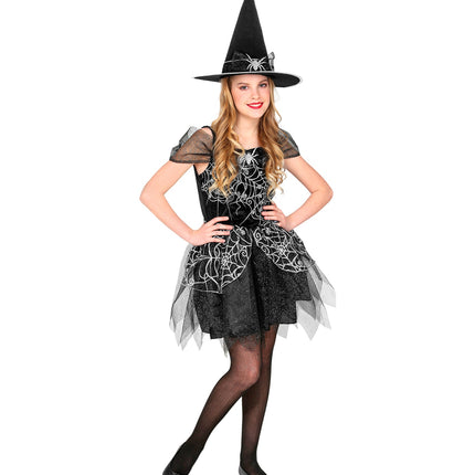 Widmann SRL Spinnen heksenjurkje kinderen